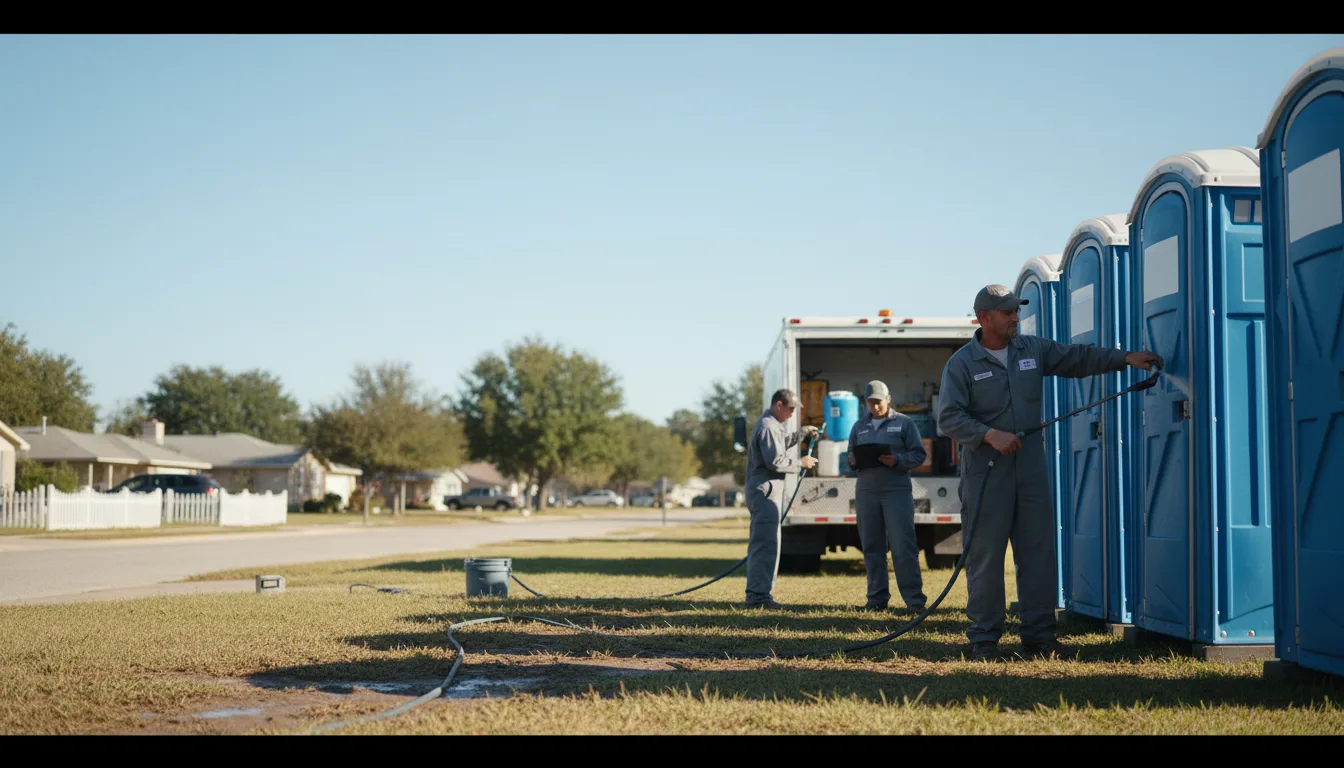 Long-Term Portable Toilet Rental in Claremont, MN near me